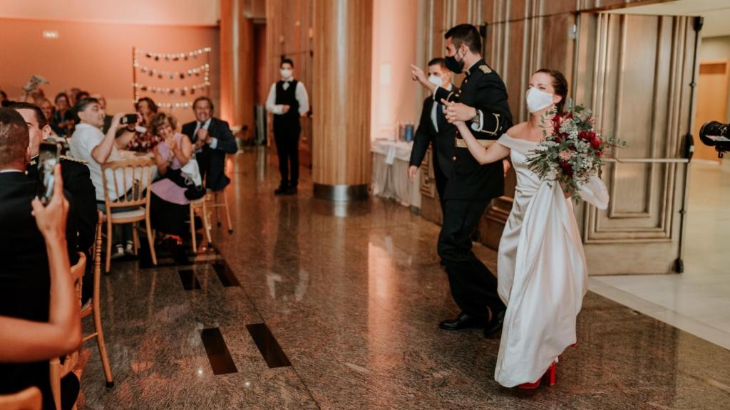 Boda en el Pazo los Escudos en 2020 (Foto de Yago Iglesias)