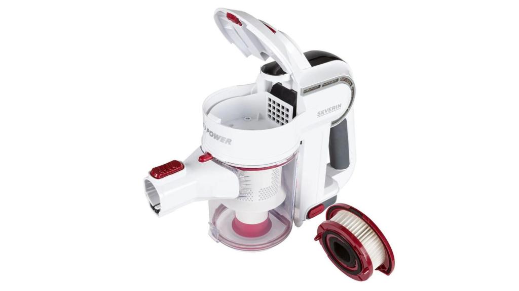 Compartimento del aspirador.