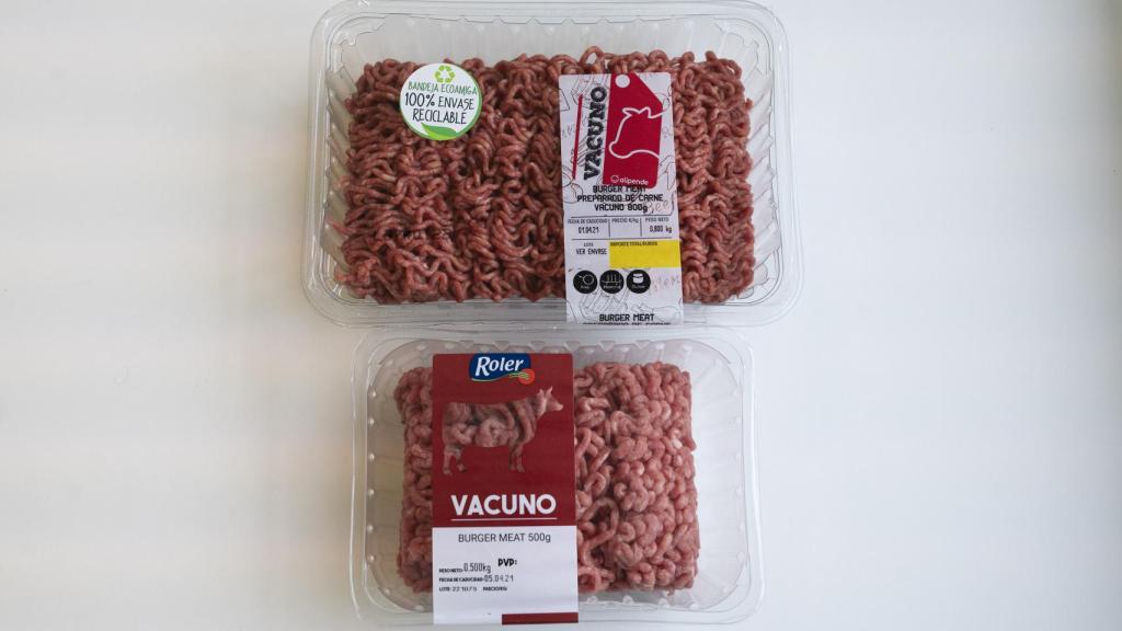 Burguer meat de carne picada.