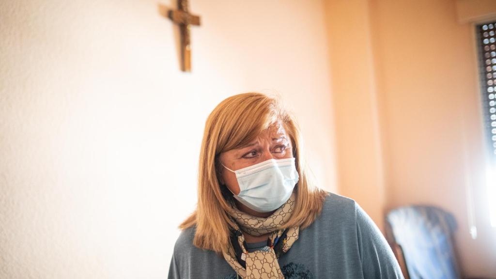 Milagros San José, en la habitación de sus padres.