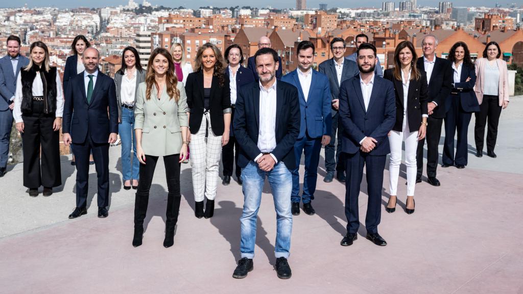 Edmundo Bal y los principales participantes de la lista electoral de Ciudadanos para el 4-M.
