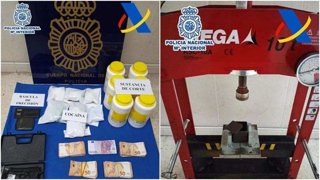 Desarticulada una red de distribución de cocaína en A Coruña con nueve personas detenidas