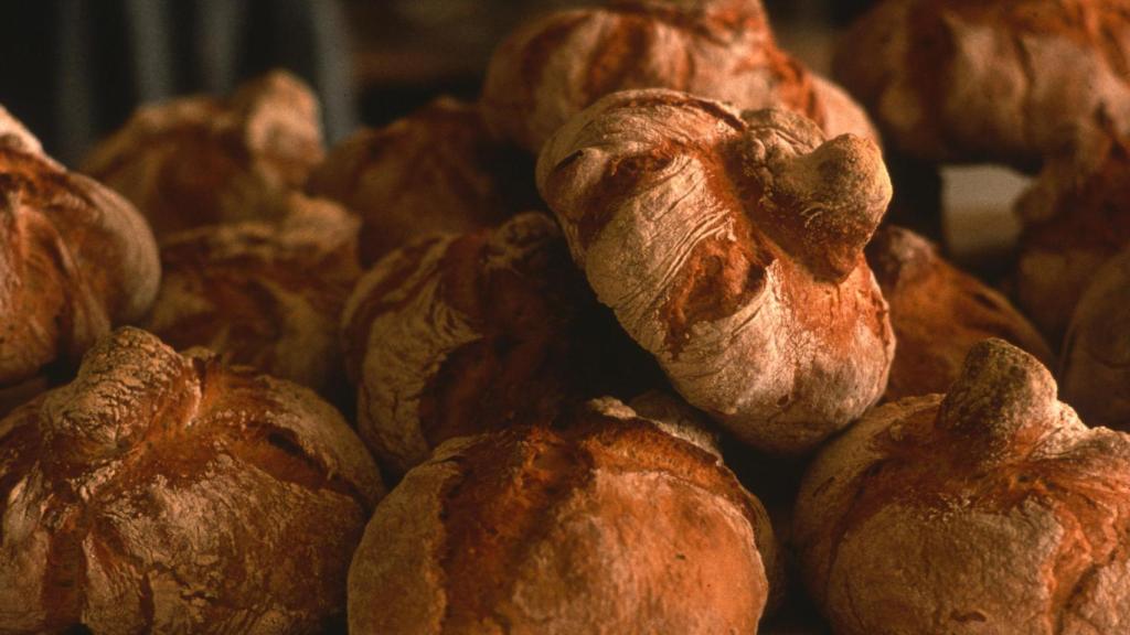 Varias piezas de pan gallego.