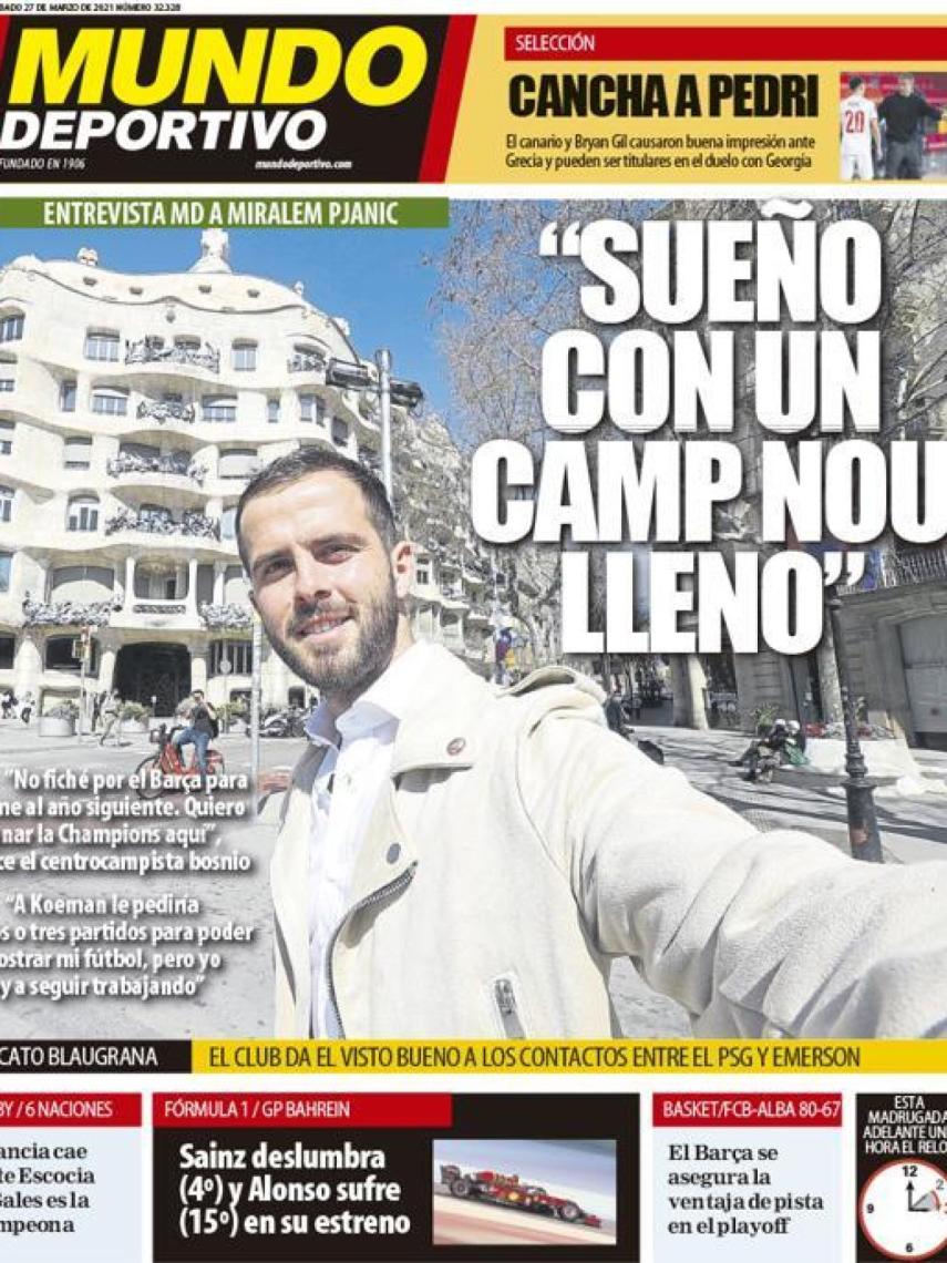 Portada Mundo Deportivo