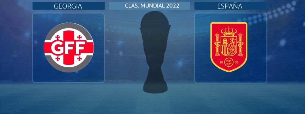 Georgia - España, partido de la clasificación para el Mundial de Catar 2022