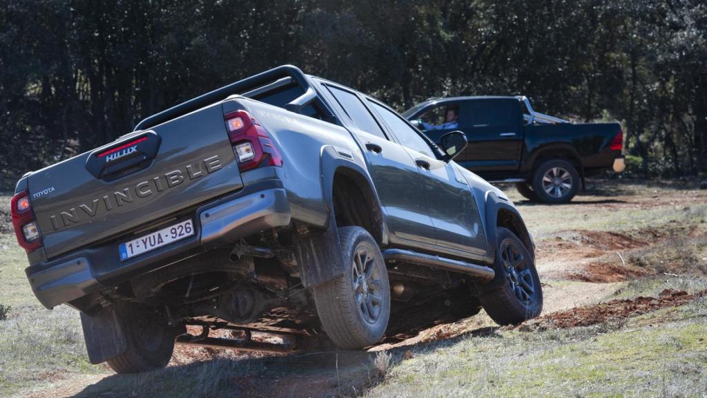 El Toyota Hilux es un vehículo con carrocería de tipo pick-up.