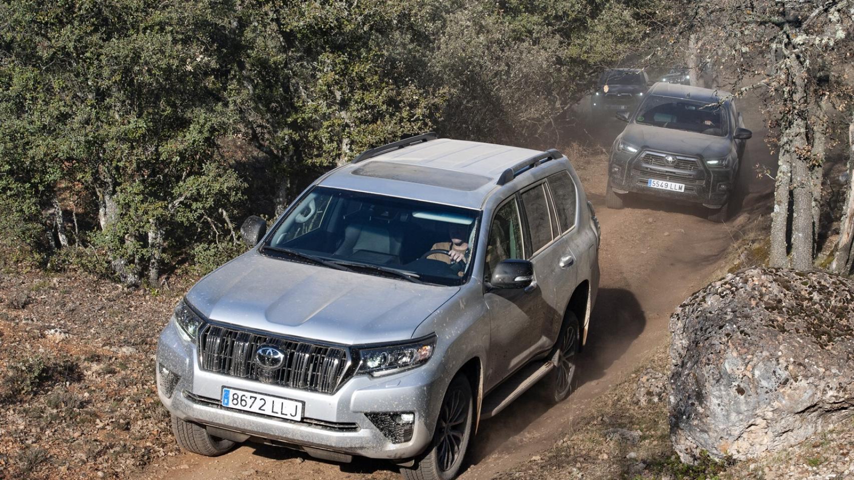 Gama Toyota 4x4: todas las fotos del RAV4, Highlander, Land Cruiser e Hilux