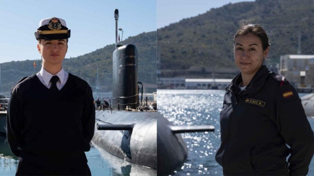 Laura y Fany, la primera mujer oficial y la única torpedista.