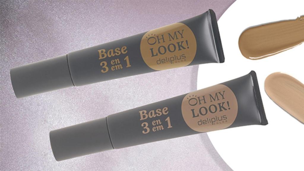 La base 3 en 1 de la nueva firma de maquillaje de Deliplus se consolida como 'primer' y corrector.