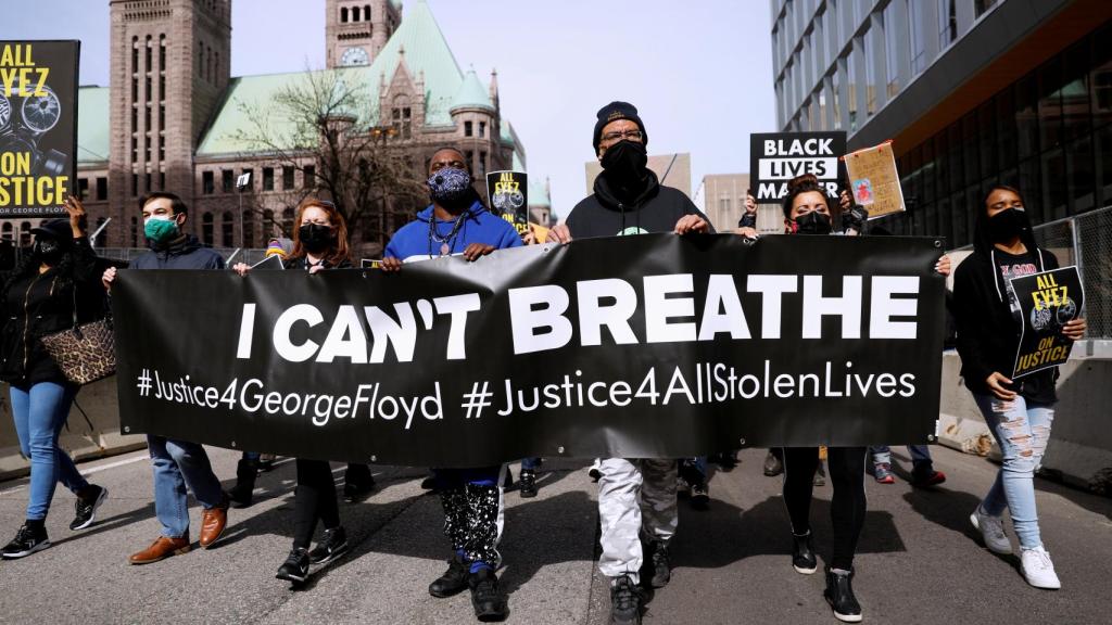 Las protestas por la muerte de George Floyd el día que empieza el juicio.