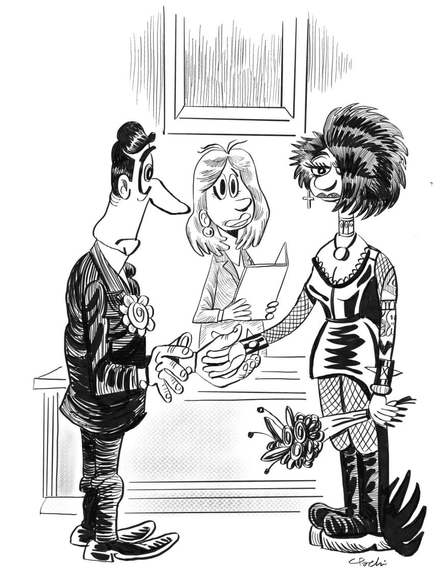 Una de las viñetas de 'Notario de Guardia'.