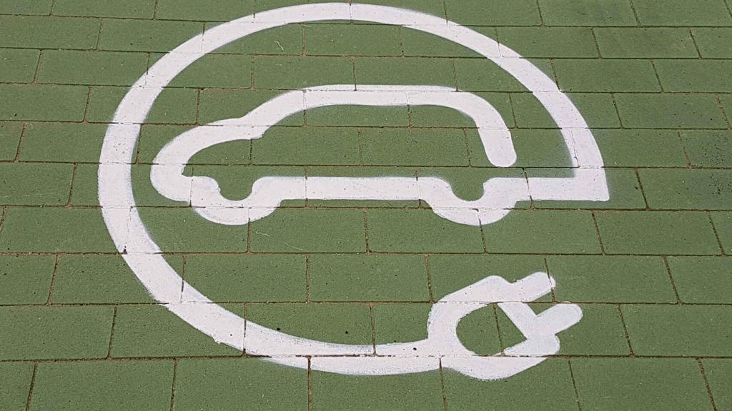 Imagen de una plaza de eléctricos.