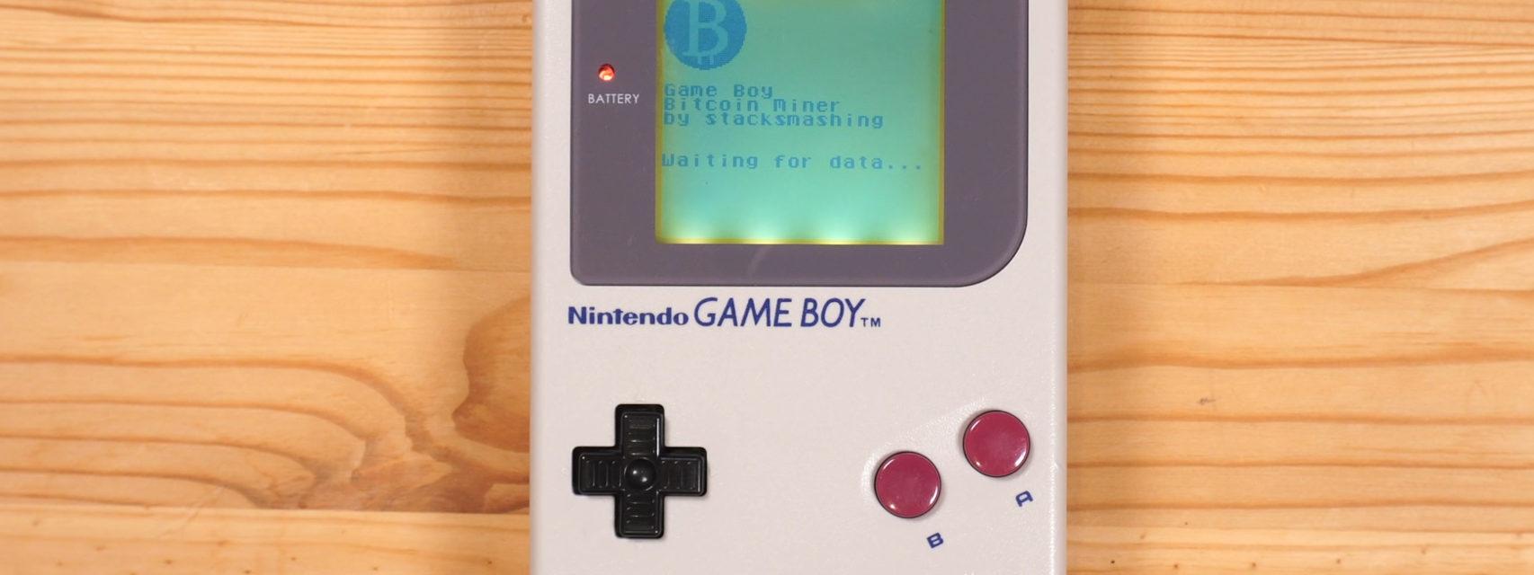 Consiguen minar Bitcoin con una Game Boy, y es tan ridículo como suena