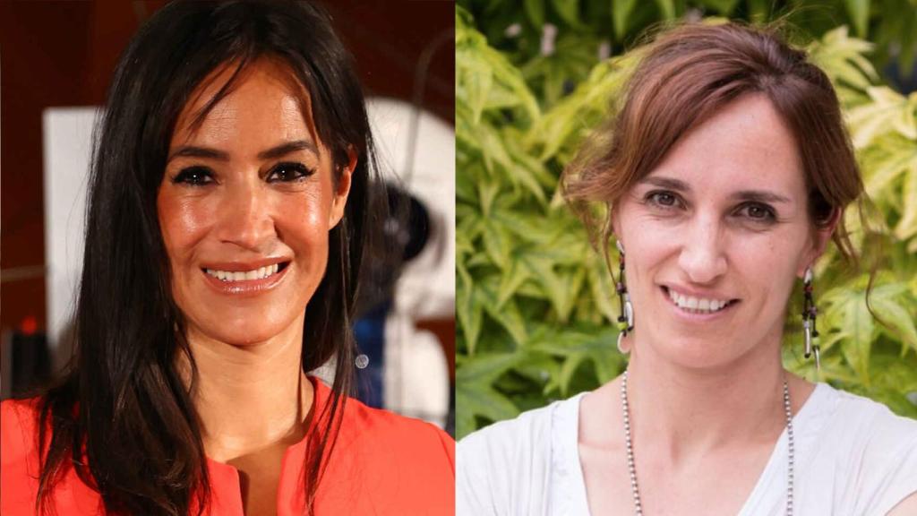 Begoña Villacís y Mónica García en un fotomontaje.