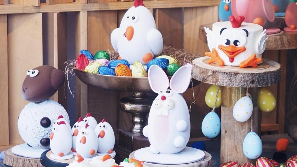 Huevos de Pascua de Sémola