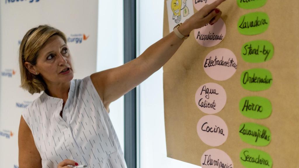 Sesión de formación de la Escuela de Energía de Fundación Naturgy.