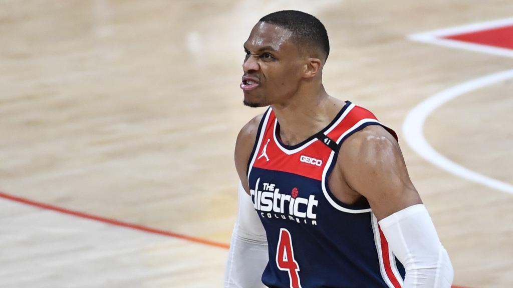 Russell Westbrook, con los Washington Wizards