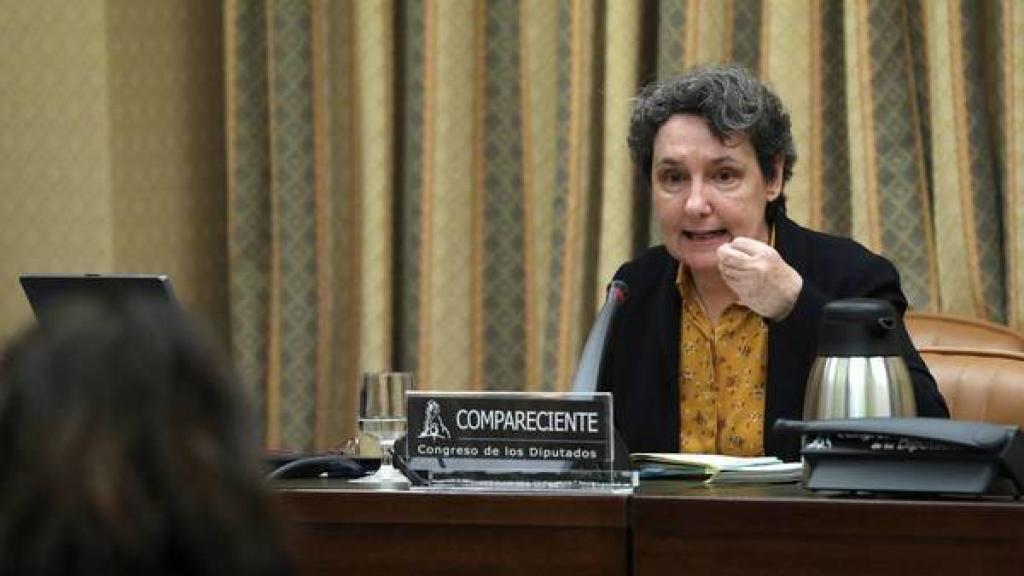 Beatriz Gimeno en el Congreso, en una imagen de archivo.