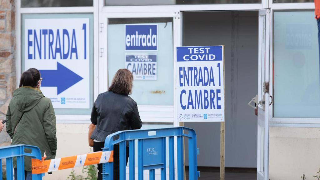 Cribado masivo en el IES Alfonso X O Sabio de Cambre (A Coruña) a más de 700 personas