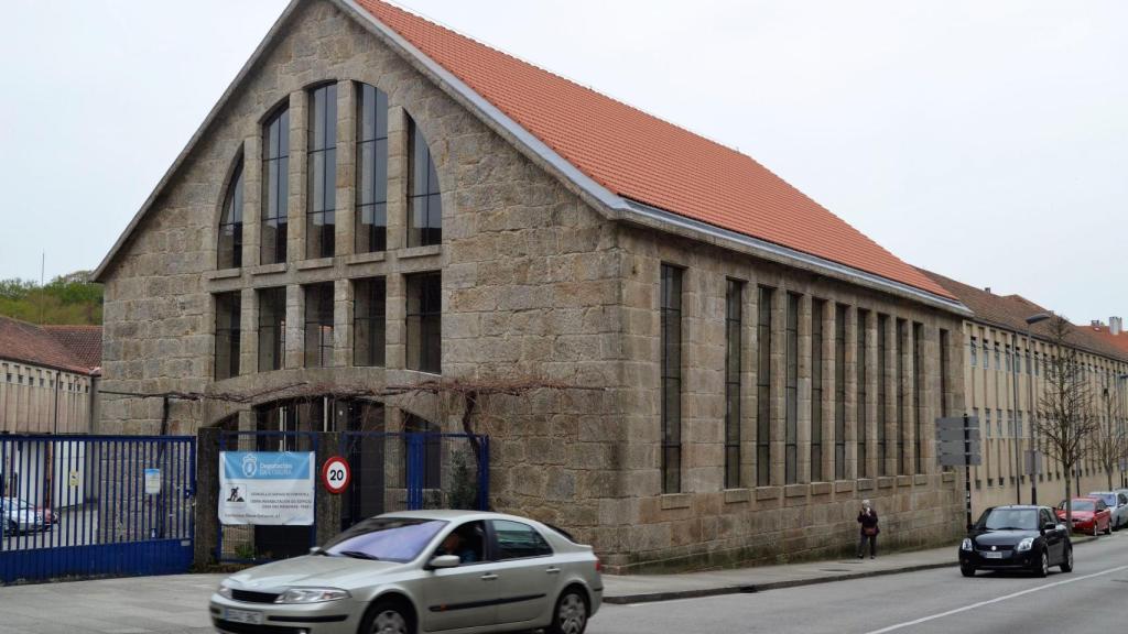 La Casa das Máquinas, en la Rúa de Galeras de Santiago.