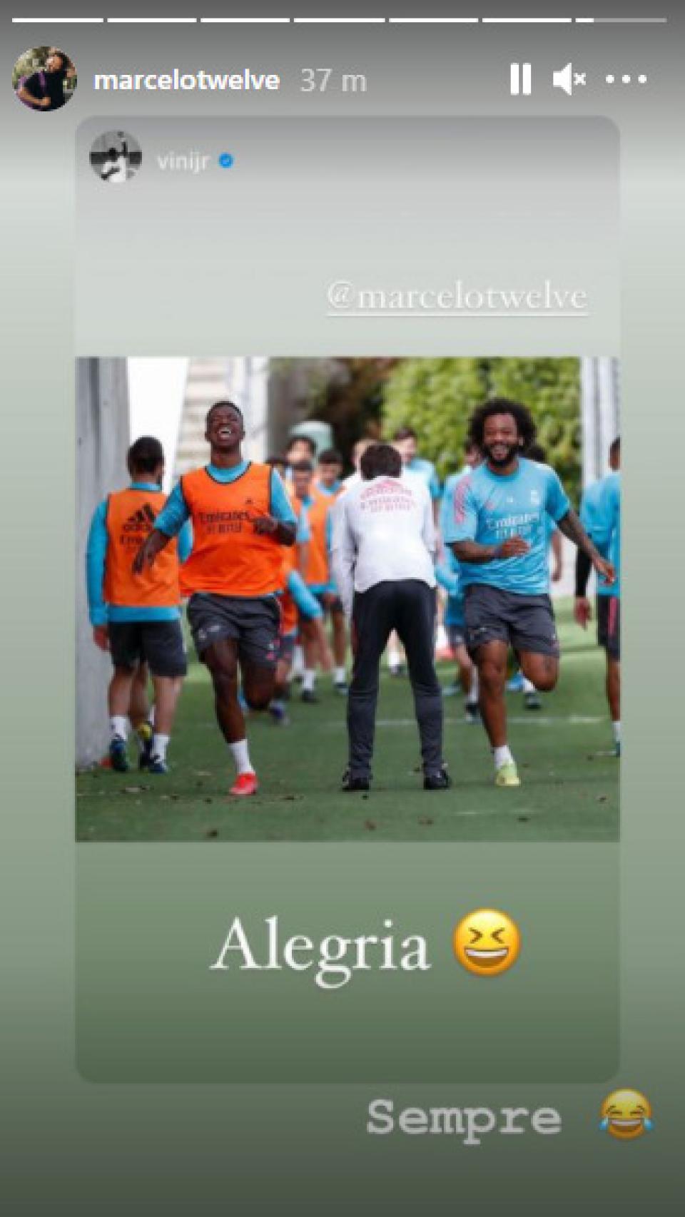 El mensaje de Marcelo en redes sociales