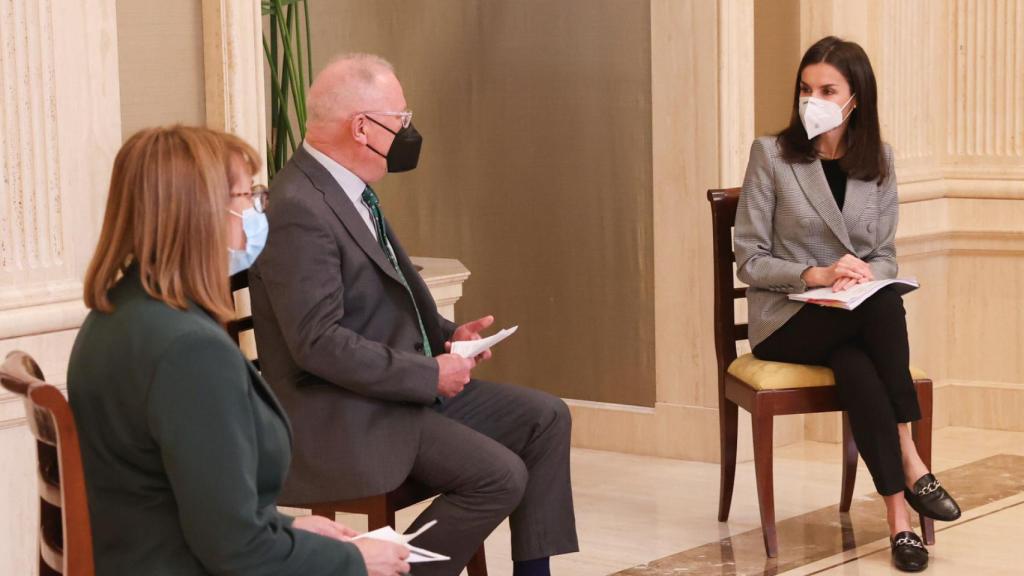 La chaqueta gris de Carolina Herrera ha sido el estreno más costoso que, hasta ahora, ha llevado Letizia.