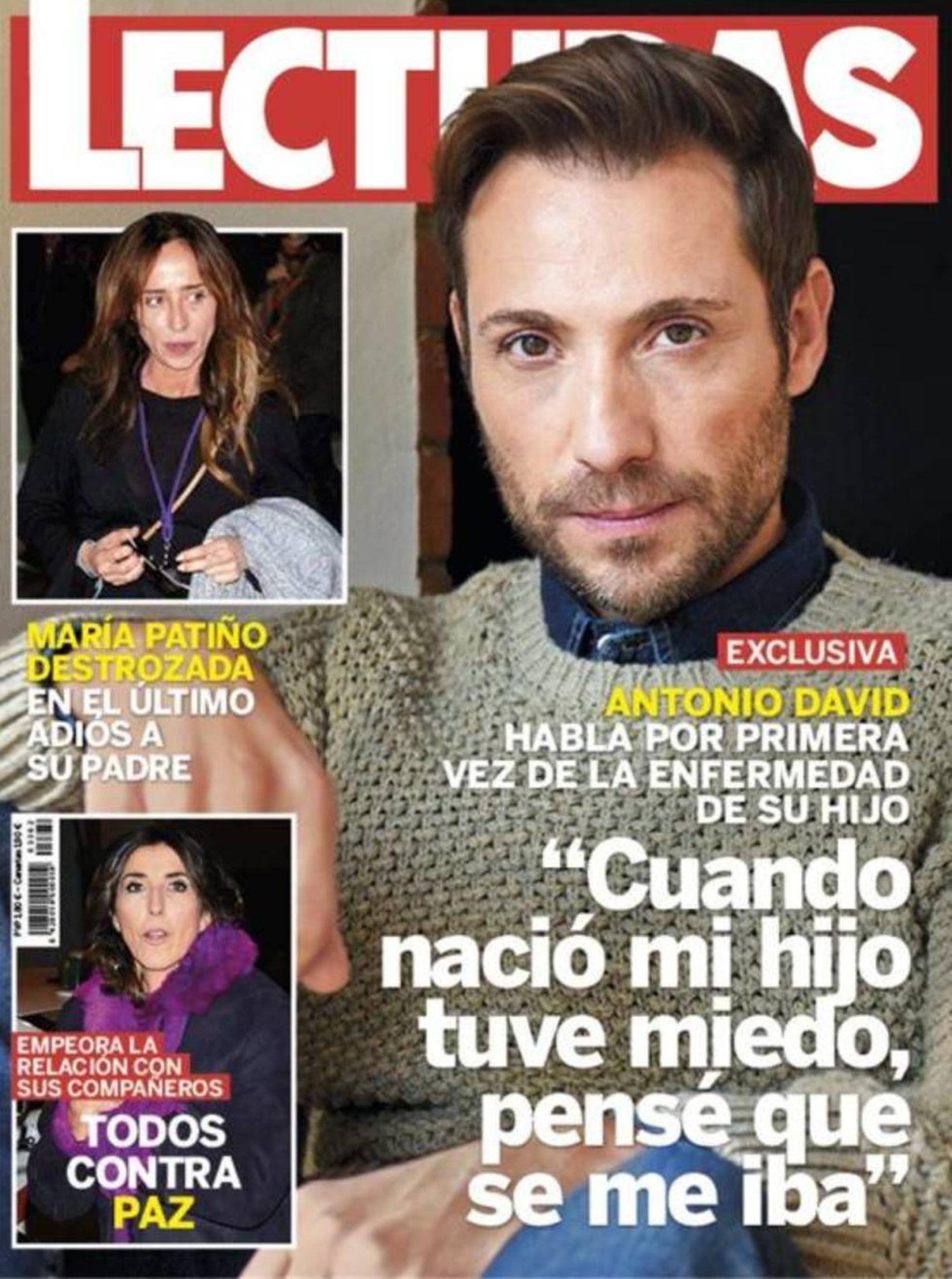 La portada que protagonizó Antonio David Flores, en 2017.