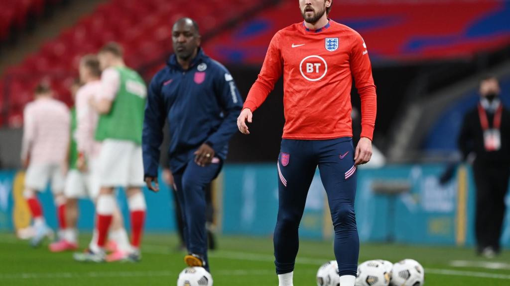 Harry Kane, con la selección de Inglaterra
