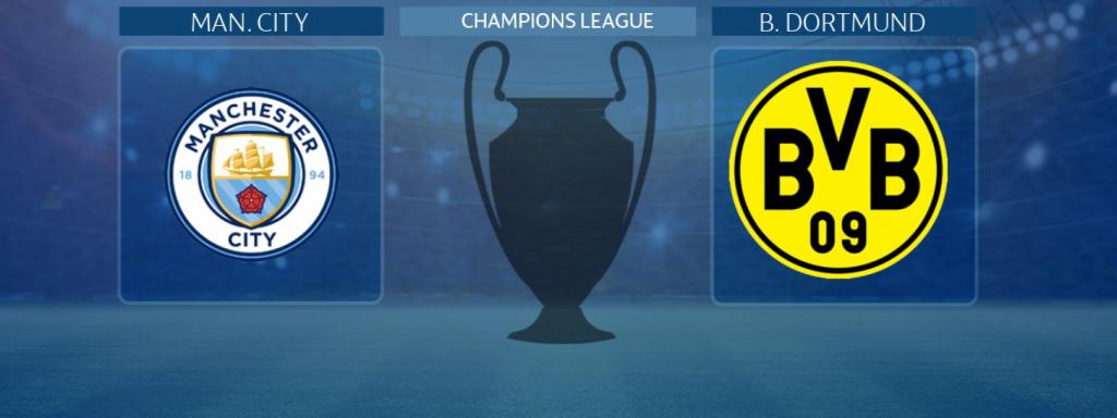 Manchester City - Borussia Dortmund, partido de la Champions League