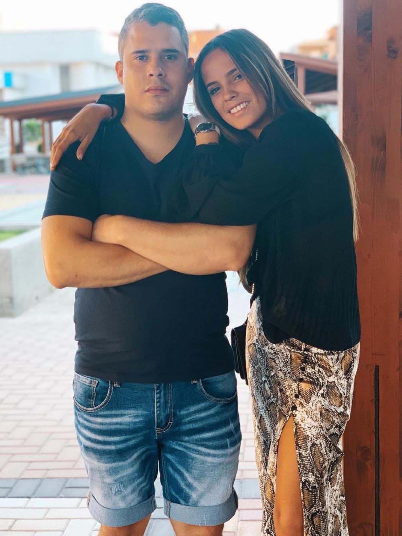 José Fernando y Gloria Camila, en una de sus imágenes más recientes.