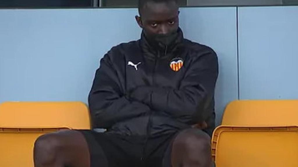 La imagen de Mouctar Diakhaby en la grada del Ramón de Carranza