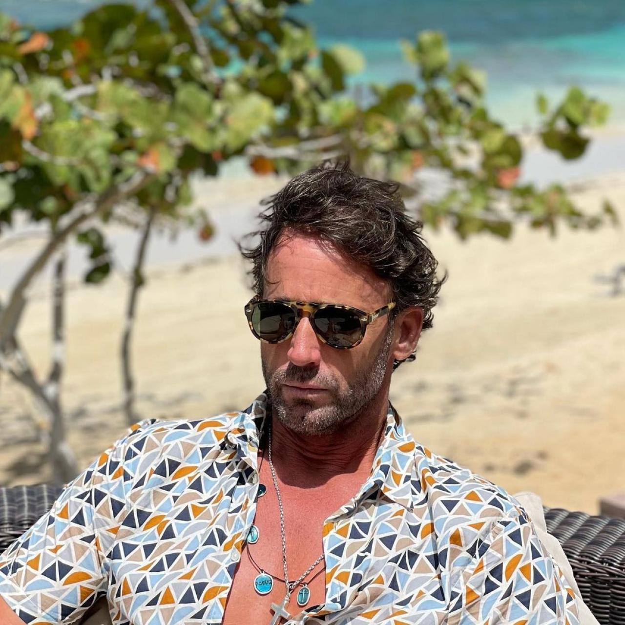 Álvaro Muñoz Escassi en una imagen de sus redes sociales en Punta Cana.