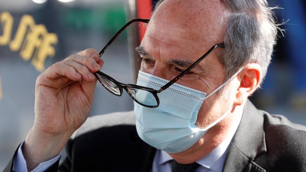 Ángel Gabilondo, este lunes en Parla.