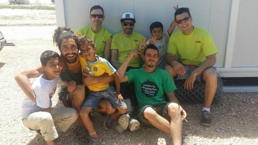 Pablo es un habitual en distintos proyectos de voluntariado.