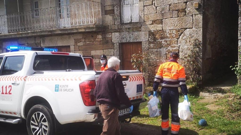 Voluntario de Protección Civil.