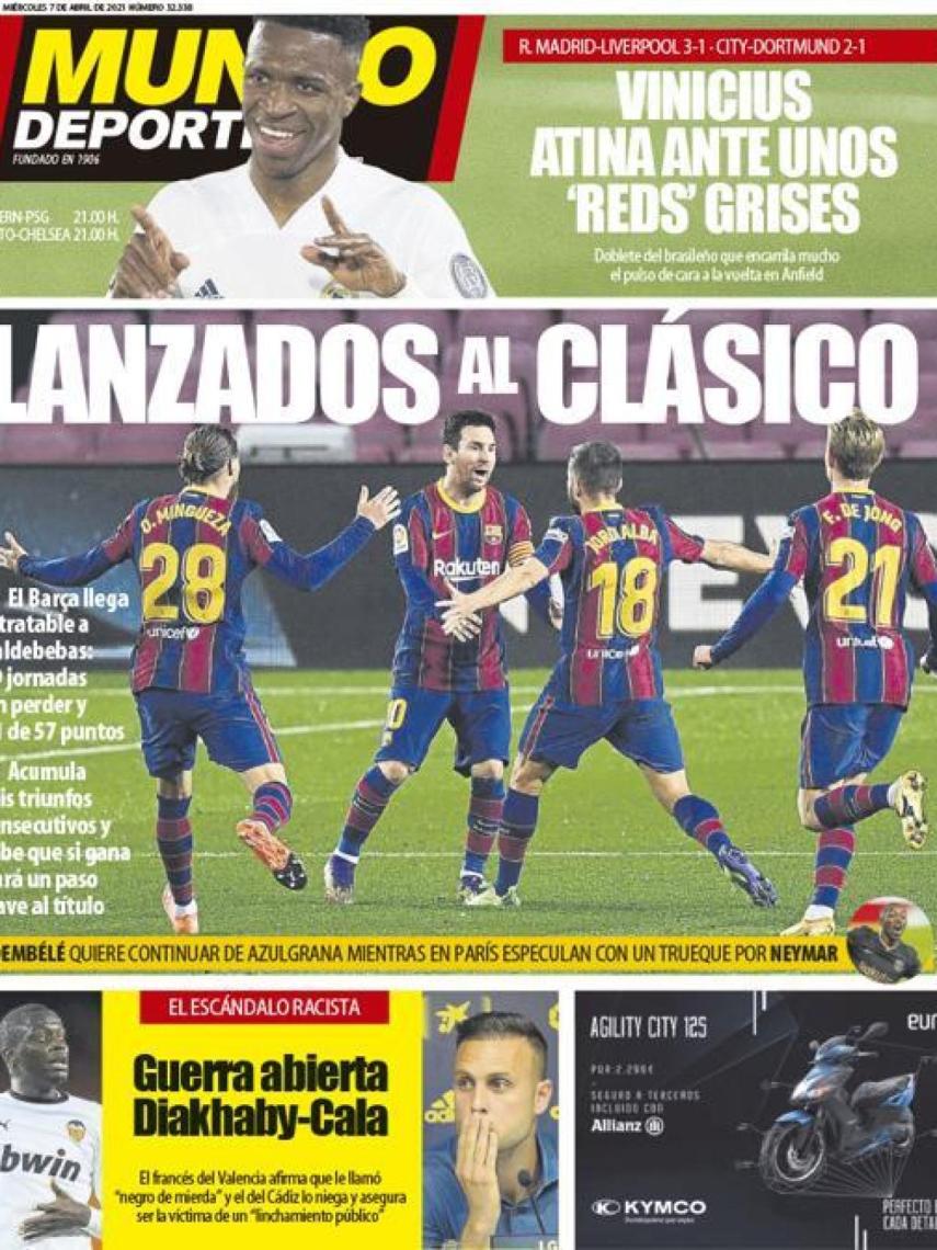 Portada Mundo Deportivo