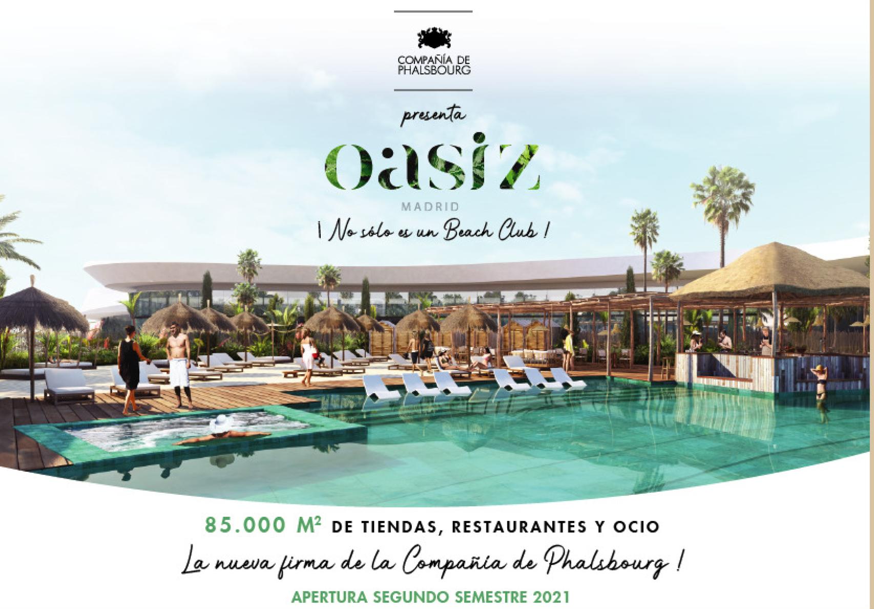 Nueva imagen de Oasiz Madrid.
