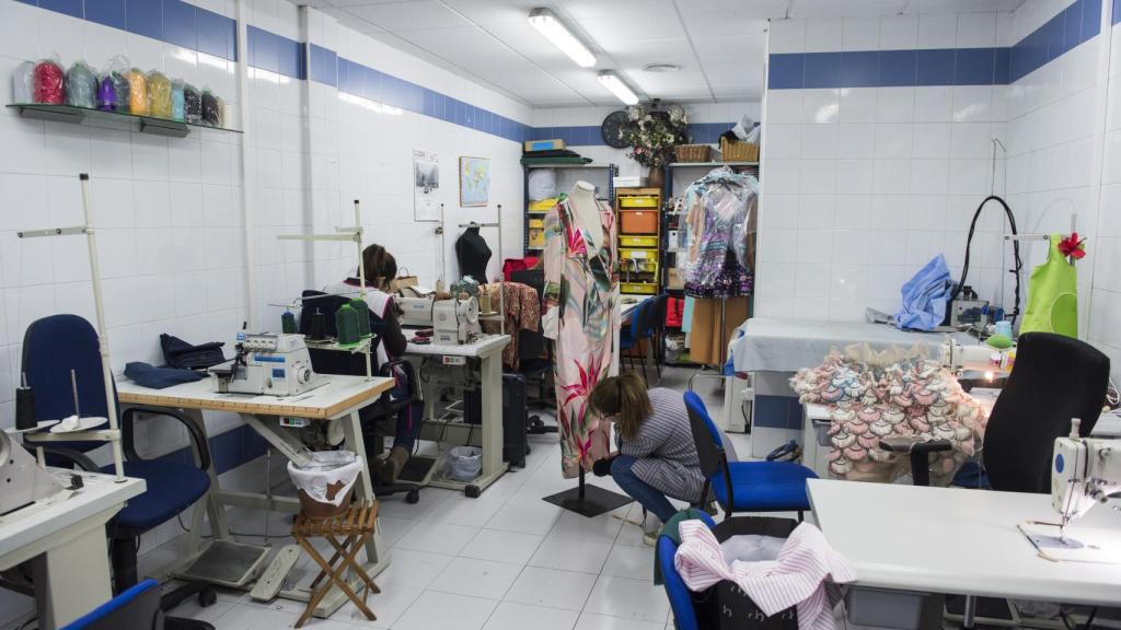 El taller de APRAMP.