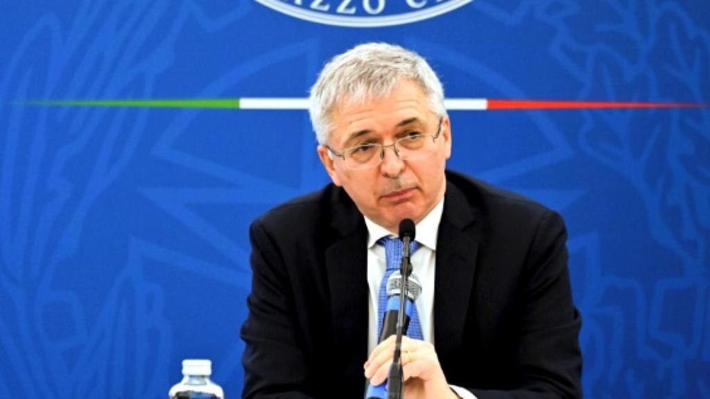 El ministro de Economía de Italia, Daniele Franco.
