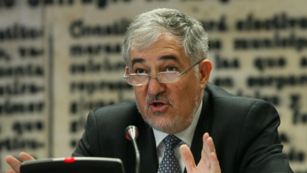 Cándido Conde-Pumpido, en una imagen de archivo en el Senado./