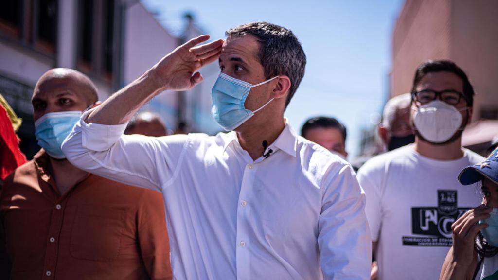 Juan Guaidó, líder opositor en Venezuela.