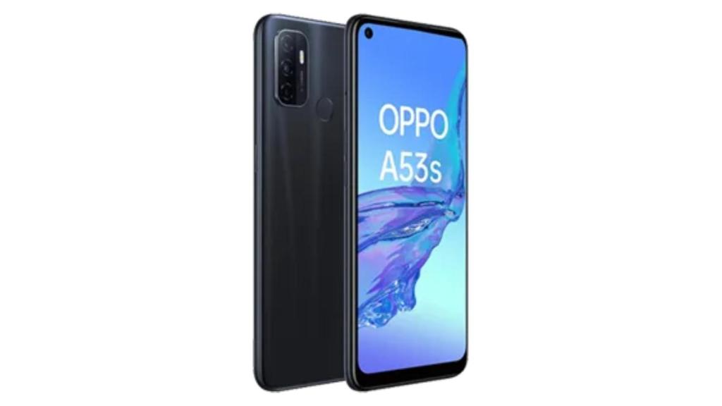 Diseño del Oppo A53s.
