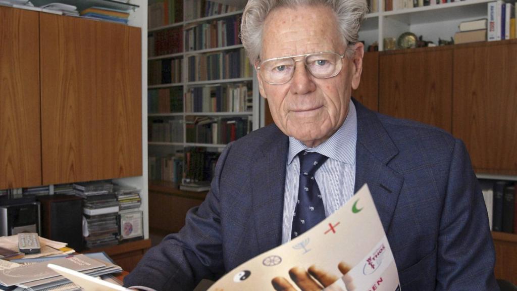 El teólogo Hans Küng, en una foto de archivo.
