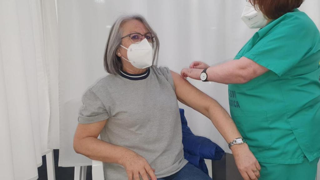 Vacunación en Expocoruña.