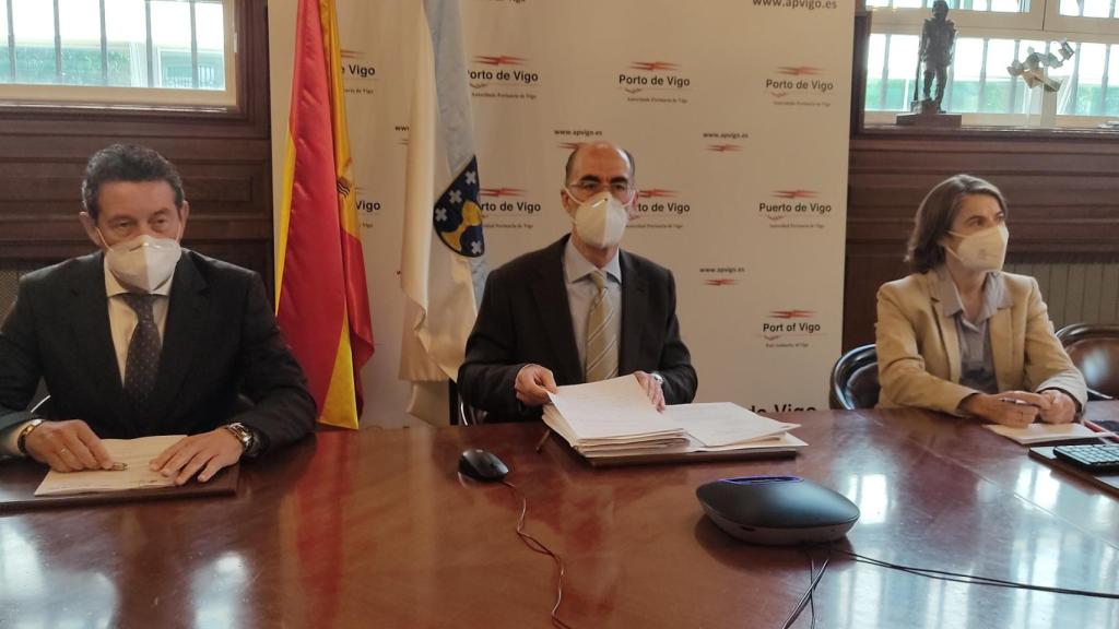 Imagen de la rueda de prensa llevada a cabo esta mañana