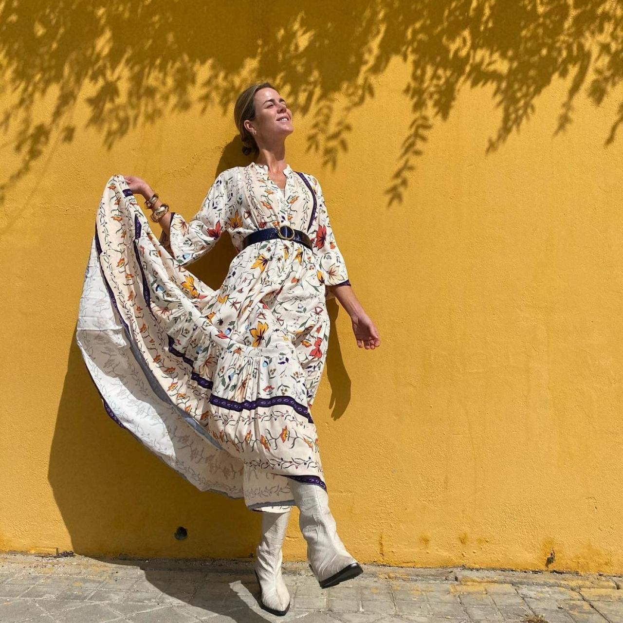 Amelia Bono en una imagen de ese Instagram donde ha revelado su problema de salud.