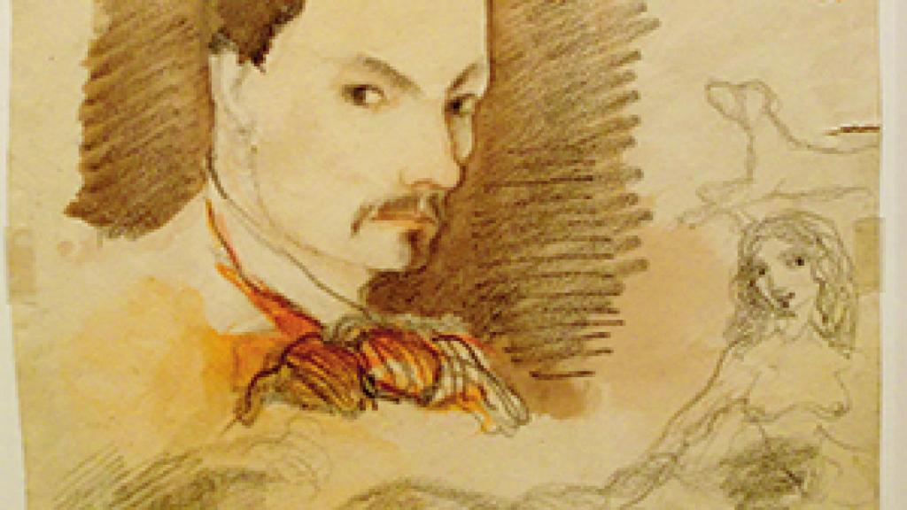 8-Baudelaire_-_autoportrait_1848