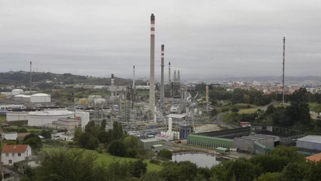 Refinería de Repsol en A Coruña