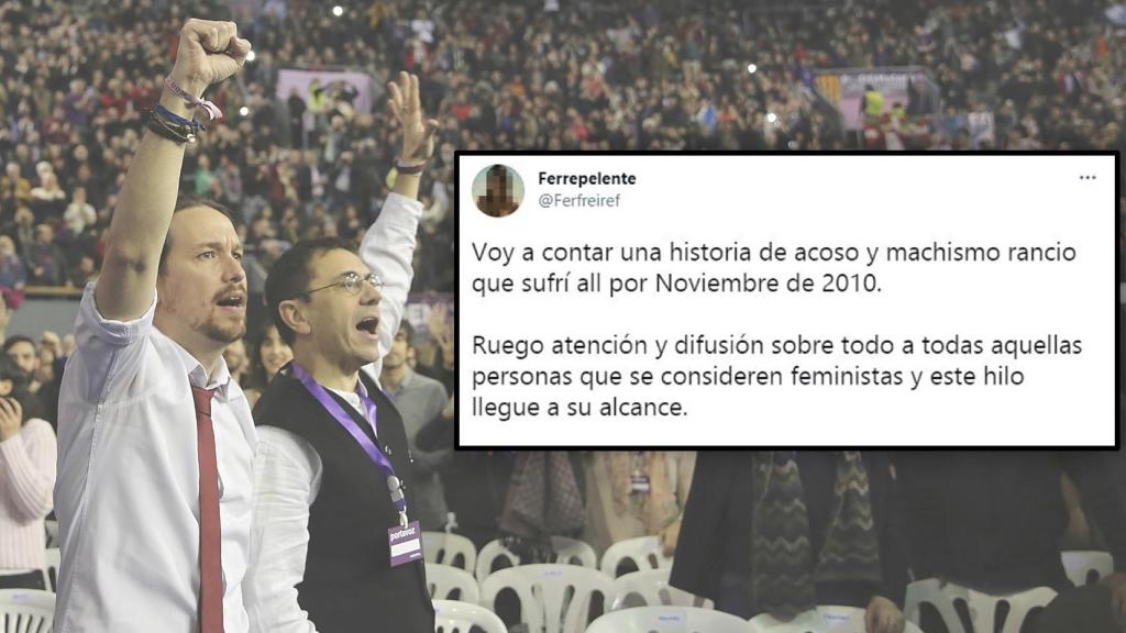 Pablo Iglesias y Juan Carlos Monedero.