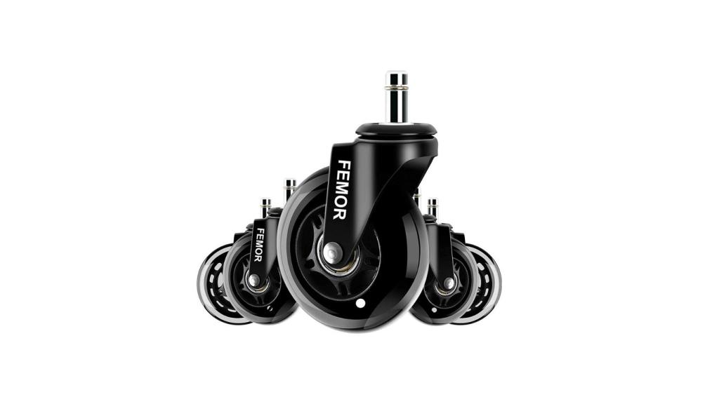 Ruedas silenciosas y duraderas